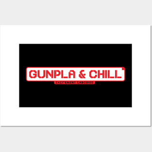 Gunpla & Chill Posters and Art